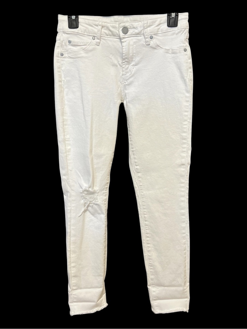 EUC Articles of Society White Distressed Skinny Jeans | Size 26